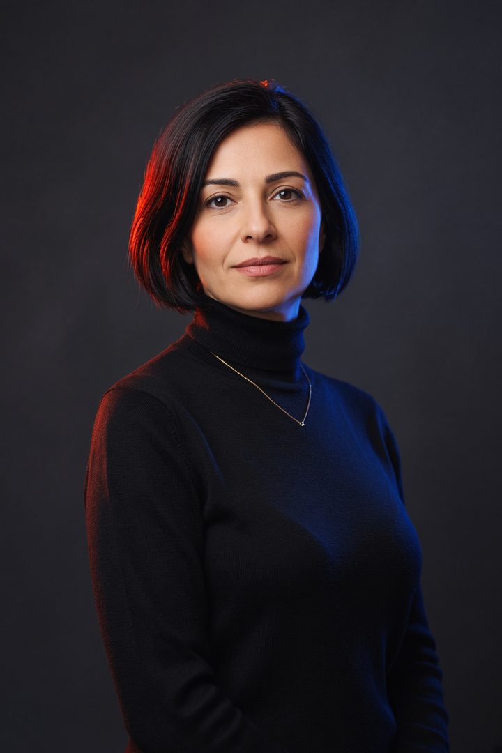 AI-made portrait for the Creative Director role